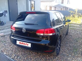 2011 Volkswagen Golf VI, чёрный, 590000 рублей, вид 4