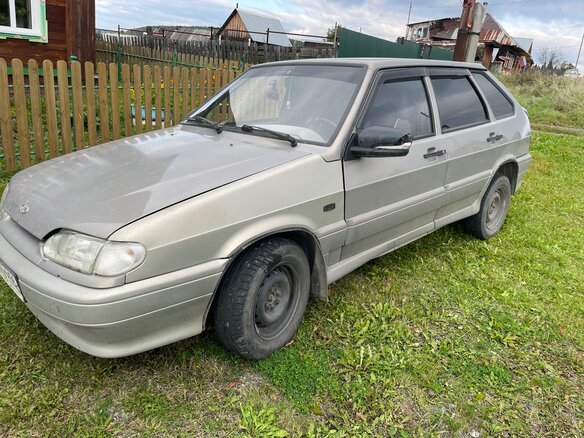 2007 Lada (ВАЗ) 2114, серый, 180000 рублей - вид 1