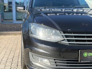 2016 Volkswagen Polo V Рестайлинг, чёрный, 1085000 рублей, вид 4