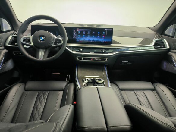 2026 BMW X7 40d I (G07) Рестайлинг, серый - вид 8