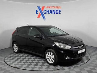 2011 Hyundai Solaris I, чёрный, 619000 рублей, вид 3