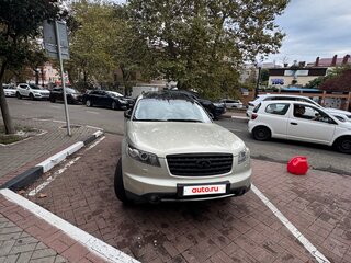 2007 Infiniti FX35 I (S50) Рестайлинг, золотистый, 1100000 рублей, вид 1