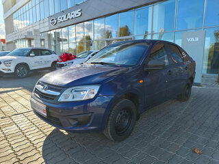 2015 Lada (ВАЗ) Granta I, синий, 393939 рублей, вид 3