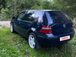 2002 Volkswagen Golf IV, синий, 310000 рублей, вид 4
