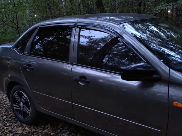 2015 Lada (ВАЗ) Granta I, коричневый - вид 12