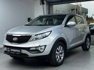 2015 Kia Sportage III Рестайлинг, серебристый, 1680000 рублей, вид 1