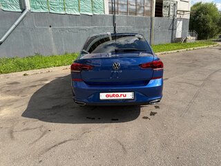 2020 Volkswagen Polo VI, синий, 1825000 рублей, вид 5