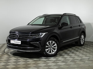 2021 Volkswagen Tiguan II Рестайлинг, чёрный, 2399700 рублей, вид 1