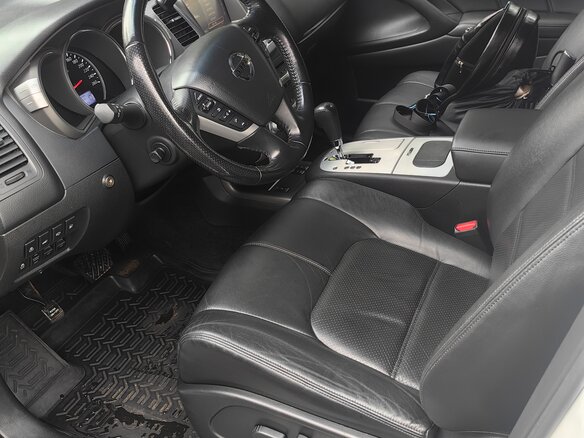 2013 Nissan Murano II (Z51) Рестайлинг 2, белый - вид 9