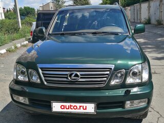 1999 Lexus LX 470 II, зелёный, 1700000 рублей, вид 2