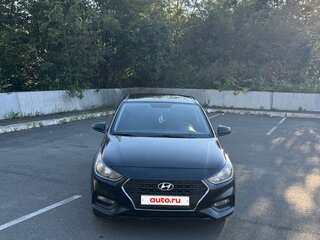 2018 Hyundai Solaris II, чёрный, 1100000 рублей, вид 2
