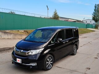 2015 Honda Stepwgn V, чёрный, 1600000 рублей, вид 1