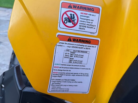 2008 BRP Can-Am DS 250, жёлтый, 329990 рублей - вид 15