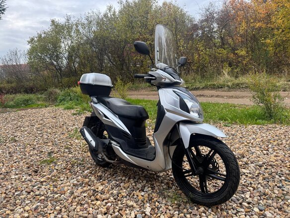 2014 Sym Symphony 125, серебристый, 135000 рублей - вид 6
