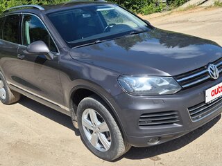 2012 Volkswagen Touareg II, чёрный, 2150000 рублей, вид 4