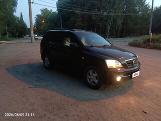 2008 Kia Sorento I Рестайлинг, чёрный, 685000 рублей, вид 2