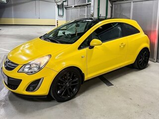 2011 Opel Corsa D Рестайлинг II, жёлтый, 590000 рублей, вид 4