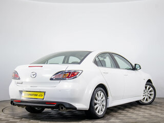 2011 Mazda 6 II (GH) Рестайлинг, белый, 1039000 рублей, вид 4