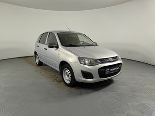 2014 Lada (ВАЗ) Kalina II, серебристый, 311450 рублей, вид 3