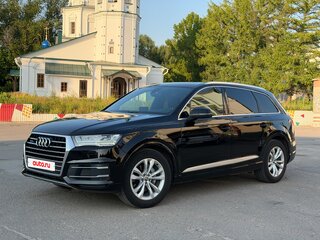 2018 Audi Q7 II (4M), чёрный, 3400000 рублей, вид 1