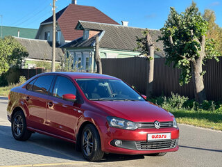 2013 Volkswagen Polo V, красный, 780000 рублей, вид 2