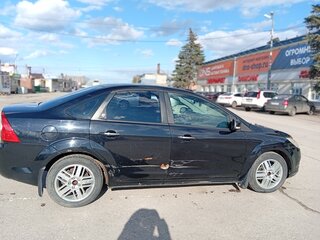 2008 Ford Focus II Рестайлинг, чёрный, 541100 рублей, вид 2