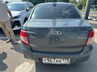 2016 Lada (ВАЗ) Granta I, серый, 349000 рублей, вид 5