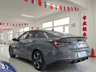2022 Hyundai Elantra VII (CN7), синий, 1800000 рублей, вид 4