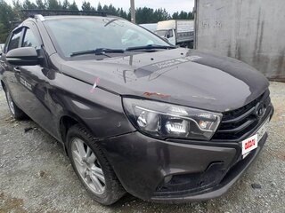 2019 Lada (ВАЗ) Vesta SW Cross I, коричневый, 859100 рублей, вид 3