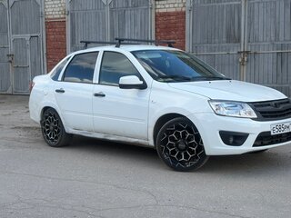 2015 Lada (ВАЗ) Granta I, белый, 365000 рублей, вид 2