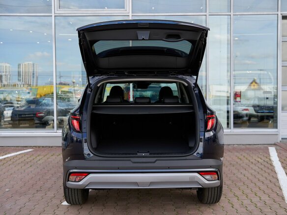 2026 Hyundai Tucson IV Рестайлинг, синий - вид 4