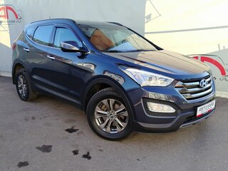 2012 Hyundai Santa Fe III, синий, 1620000 рублей, вид 1