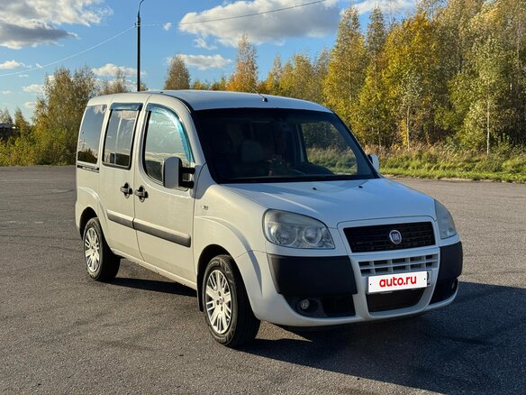 2014 Fiat Doblo I Рестайлинг, белый - вид 2