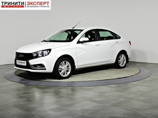 2019 Lada (ВАЗ) Vesta I, белый, 997000 рублей, вид 1