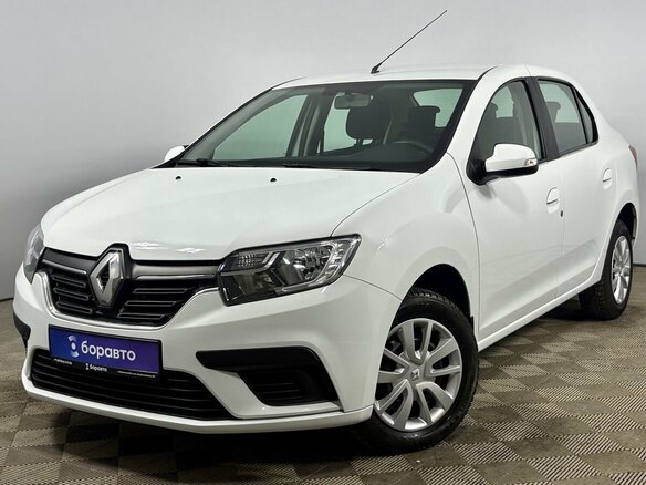 2021 Renault Logan II Рестайлинг, белый, 1195000 рублей