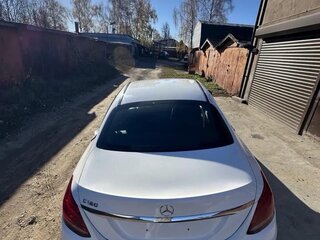2015 Mercedes-Benz C-Класс 180 IV (W205), белый, 1800000 рублей, вид 1