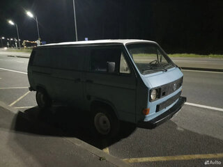 1987 Volkswagen Transporter 5-speed T3, голубой, 250000 рублей, вид 4