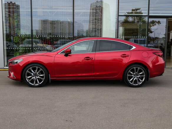 2017 Mazda 6 III (GJ) Рестайлинг, красный, 1998000 рублей - вид 7