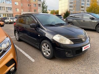 2010 Nissan Tiida I Рестайлинг, чёрный, 475000 рублей, вид 2
