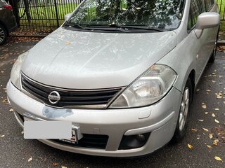 2008 Nissan Tiida I, серебристый, 690000 рублей, вид 1
