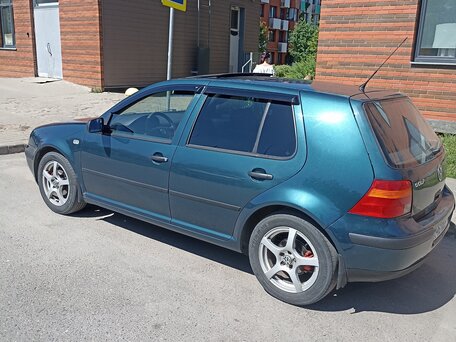 2003 Volkswagen Golf IV, синий, 380000 рублей, вид 5