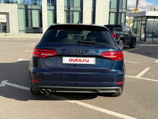 2017 Audi A3 III (8V) Рестайлинг, синий, 1730000 рублей, вид 5