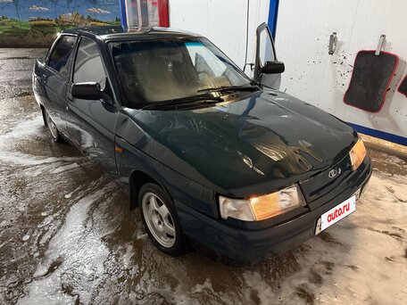1997 Lada (ВАЗ) 2110, зелёный, 105000 рублей, вид 2