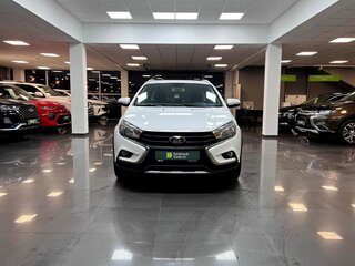 2020 Lada (ВАЗ) Vesta SW Cross I, белый, 1090000 рублей, вид 3