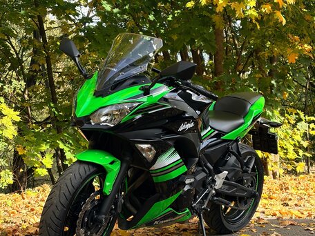 2017 Kawasaki Ninja 650, чёрный, 599999 рублей, вид 1