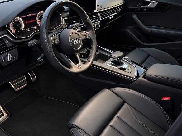 2021 Audi A5 45 TFSI II (F5) Рестайлинг, белый - вид 3