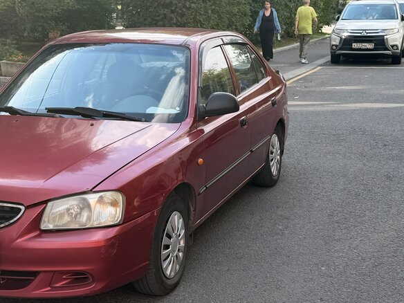 2006 Hyundai Accent ТагАЗ II, красный - вид 7