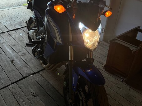 2014 Honda CB 650F, синий, 635000 рублей, вид 4