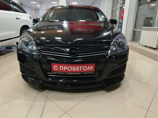 2009 Opel Astra H Рестайлинг, чёрный, 289000 рублей, вид 2