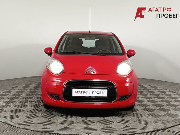 2011 Citroen C1 I Рестайлинг, красный - вид 1